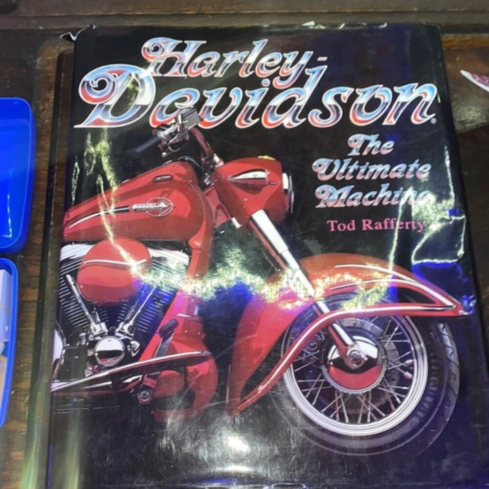 Harley Davidson: The Ultimate Machine by Tod Rafferty (Large Hardback, 1995)